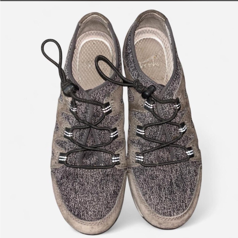 Dansko Gray and Black Women's Sneakers